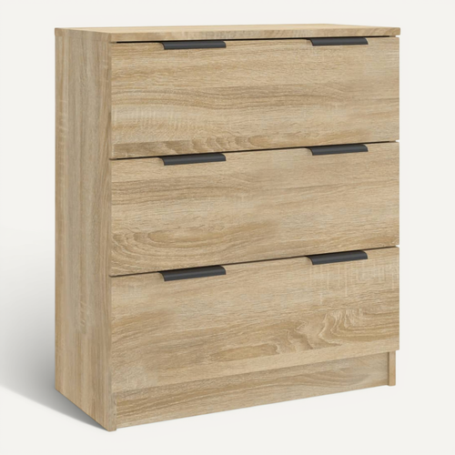 Buffet Chêne Sonoma 60x30x70 Cm Bois Contreplaqué