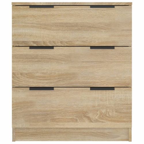 Buffet Chêne Sonoma 60x30x70 Cm Bois Contreplaqué
