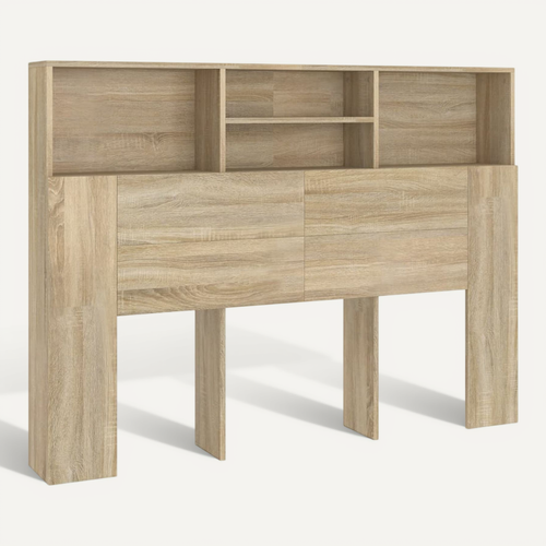 Armoire à Tête De Lit Chêne Sonoma 140x19x103,5 Cm