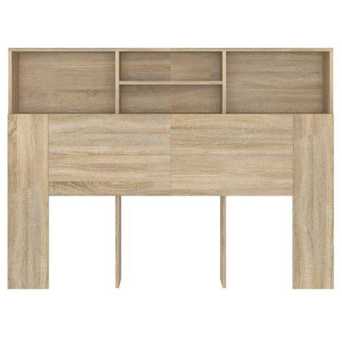 Armoire à Tête De Lit Chêne Sonoma 140x19x103,5 Cm