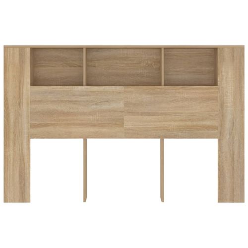 Armoire De Tête De Lit Chêne Sonoma 160x18,5x104,5 Cm