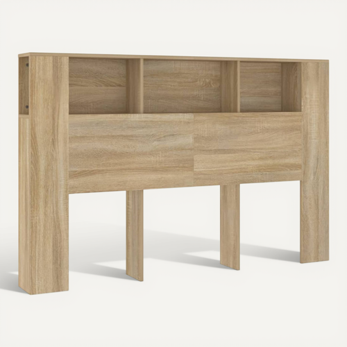 Armoire De Tête De Lit Chêne Sonoma 160x18,5x104,5 Cm