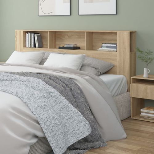 Armoire De Tête De Lit Chêne Sonoma 200x18,5x104,5 Cm