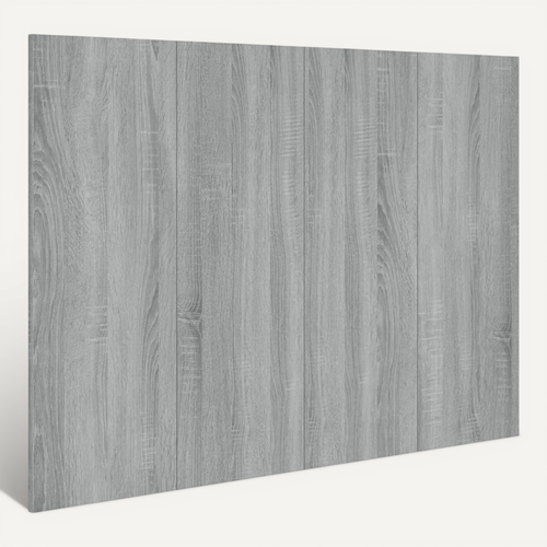 Tête De Lit Sonoma Gris 120x1,5x80 Cm Bois Contreplaqué