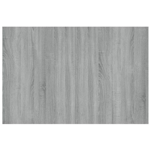 Tête De Lit Sonoma Gris 120x1,5x80 Cm Bois Contreplaqué