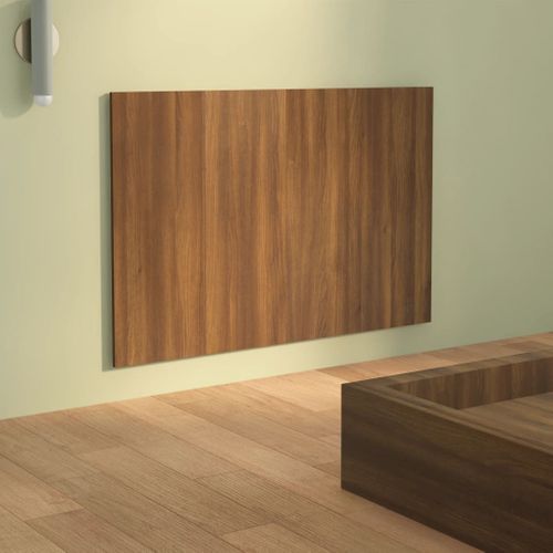 Tête De Lit Chêne Marron 120x1,5x80 Cm Bois Contreplaqué