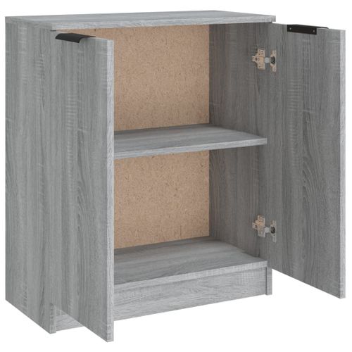 Buffet Sonoma Gris 60x30x70 Cm Bois Contreplaqué