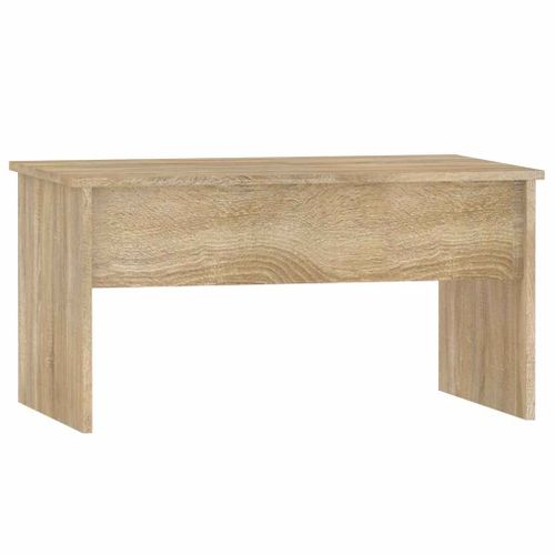 Table Basse Avec Plateau Relevable Rangement Hauteur Réglable Table De Salon 80x50,5x41,5 Cm