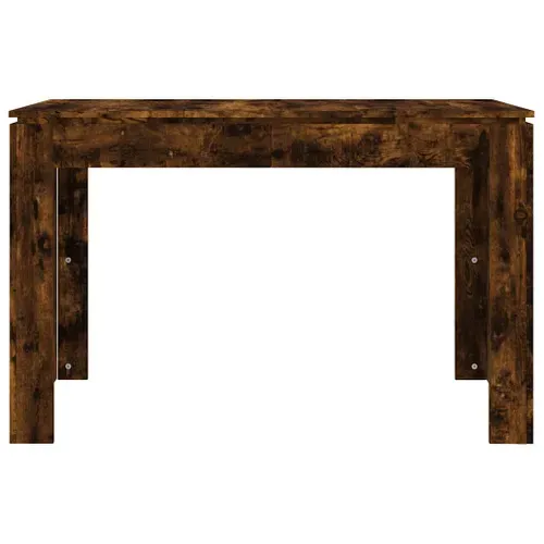 Table à Dîner Chêne Fumé 120x60x76 Cm Bois Contreplaqué