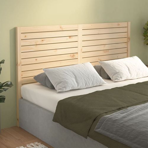 Tête De Lit 146x4x100 Cm Bois Massif De Pin