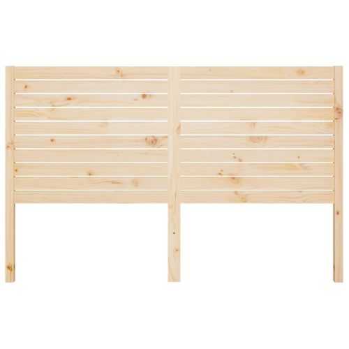 Tête De Lit 146x4x100 Cm Bois Massif De Pin