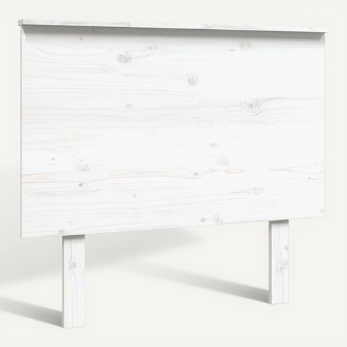 Tête De Lit Blanc 94x6x82,5 Cm Bois Massif De Pin