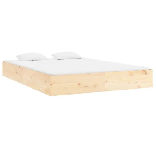 Cadre De Lit Bois Massif Pin 160x200 Cm