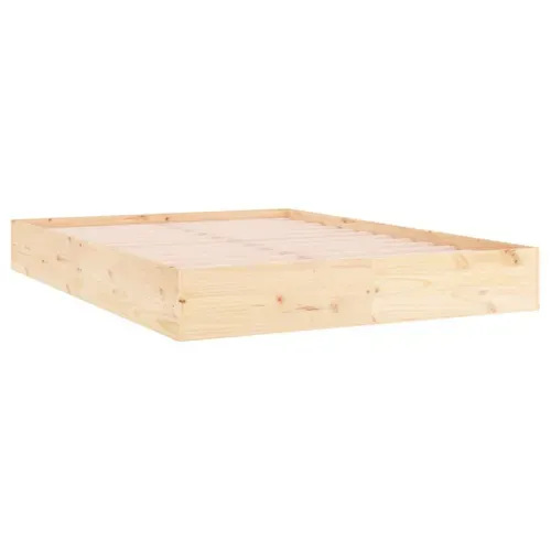 Cadre De Lit Bois Massif Pin 160x200 Cm
