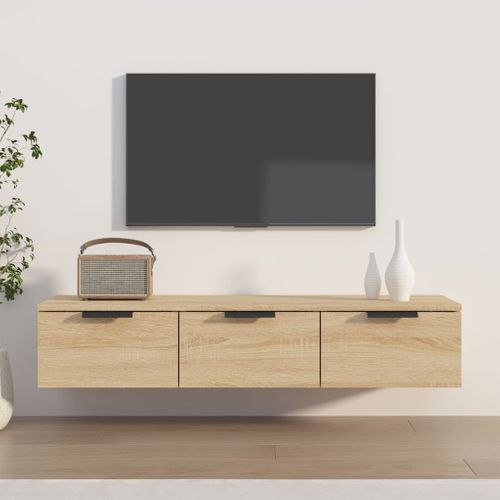 Armoire Murale Chêne Sonoma 102x30x20 Cm Bois Contreplaqué