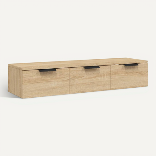 Armoire Murale Chêne Sonoma 102x30x20 Cm Bois Contreplaqué
