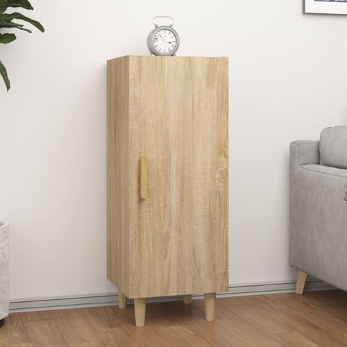 Buffet Chêne Sonoma 34,5x34x90 Cm Bois Contreplaqué
