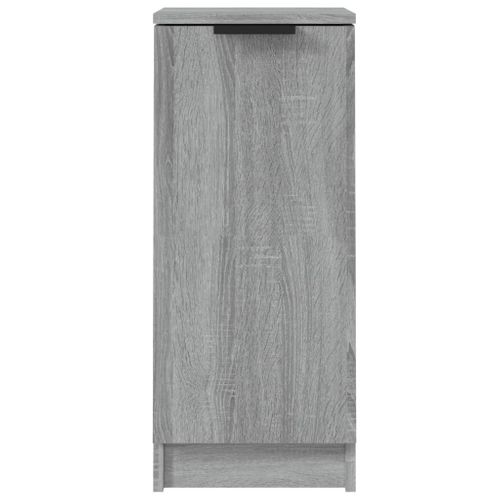 Buffet Sonoma Gris 30x30x70 Cm Bois Contreplaqué