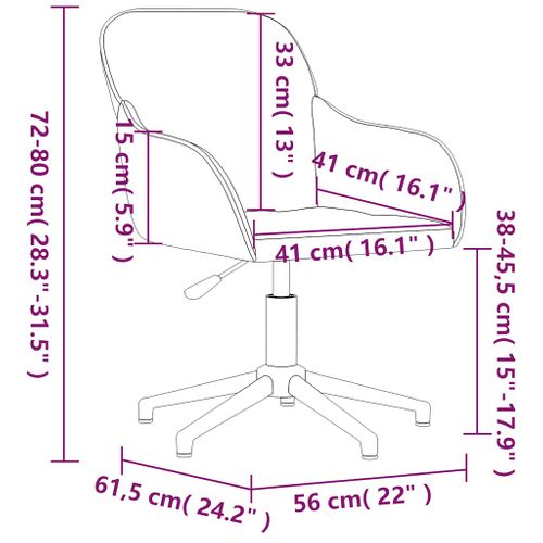 Chaise De Bureau Pivotante En Velours Vert Clair, Pivotante à 360° Cadre En Métal Ergonomique