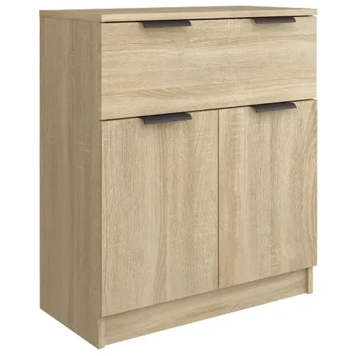 Buffets 3 Pièces Chêne Sonoma Bois Contreplaqué