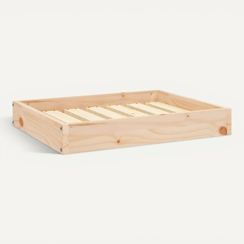 Lit Pour Chien 61,5x49x9 Cm Bois De Pin Solide