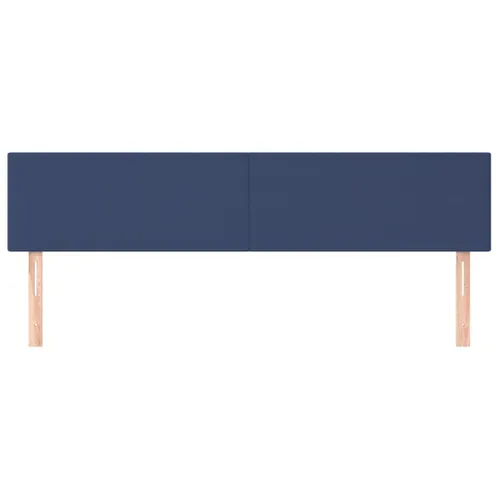 Têtes De Lit Bleu 180x5x78/88 Cm Tissu