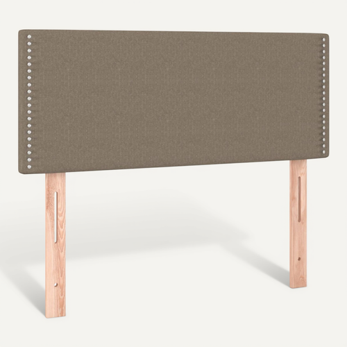 Tête De Lit Taupe 90x5x78/88 Cm Tissu