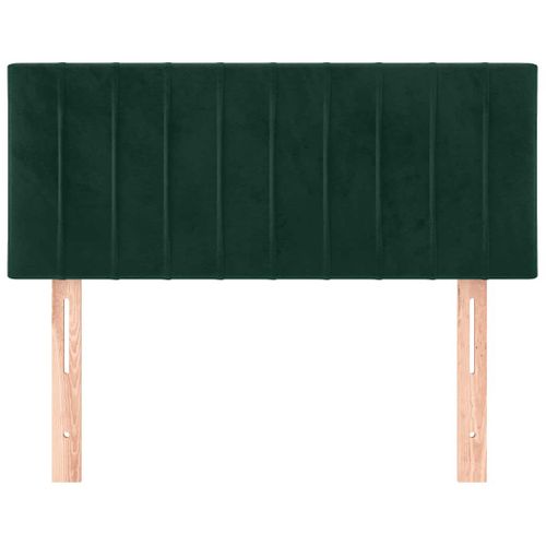 Tête De Lit Vert Foncé 80x5x78/88 Cm Velours