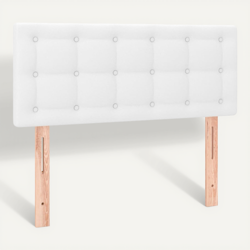 Tête De Lit Blanc 80x5x78/88 Cm Similicuir