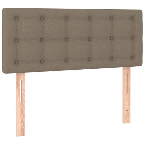 Tête De Lit Taupe 90x5x78/88 Cm Tissu