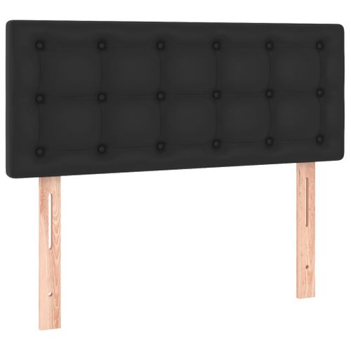Tête De Lit Noir 90x5x78/88 Cm Simili