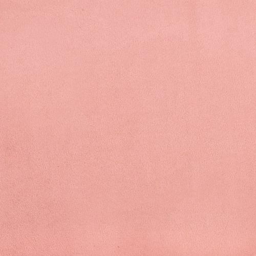 Tête De Lit Rose 100x5x78/88 Cm Velours