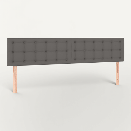 Têtes De Lit Gris 160x5x78/88 Cm Simili