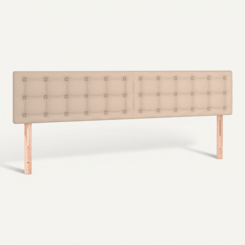 Têtes De Lit Cappuccino 180x5x78/88 Cm Simili