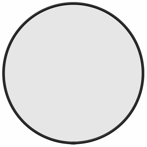 Miroir Mural Noir D. 40 Cm Rond