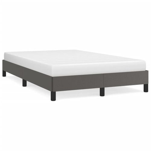 Cadre De Lit Sans Matelas Gris 120x200 Cm Simili