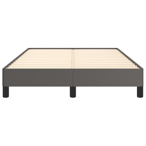 Cadre De Lit Sans Matelas Gris 120x200 Cm Simili