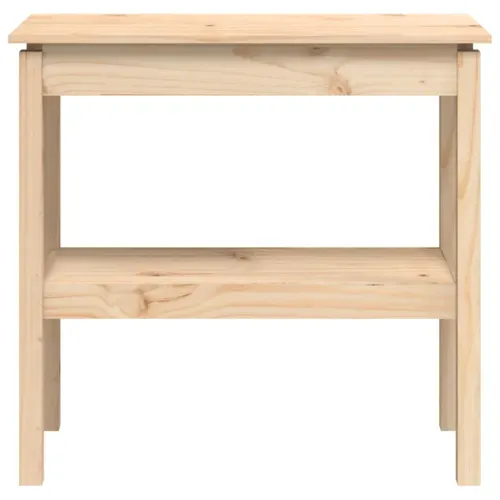 Table Console 80x40x75 Cm Bois Massif De Pin