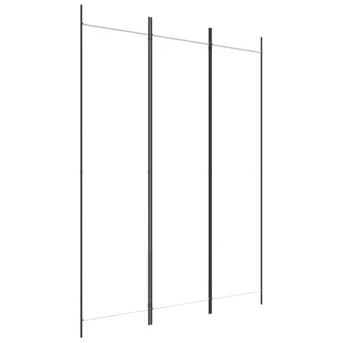Paravent 3 Panneaux Blanc 150x200 Cm Tissu