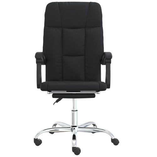 Fauteuil Inclinable De Bureau Noir Simili