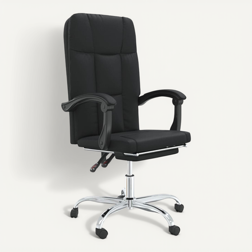 Fauteuil Inclinable De Bureau Noir Simili