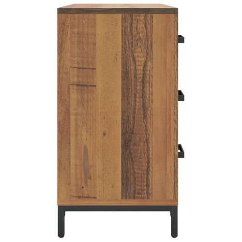 Commode 75x35x70 Cm Bois De Pin Massif