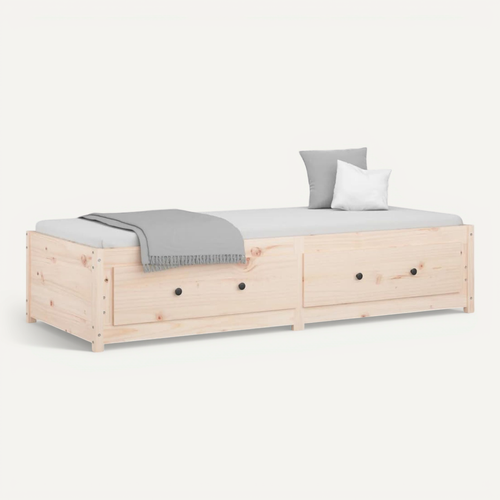 Lit De Jour Sans Matelas 90x190 Cm Bois De Pin Massif