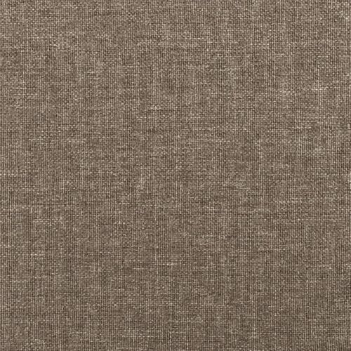 Tête De Lit Taupe 160x5x118/128 Cm Tissu