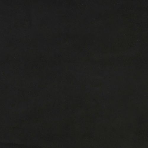 Tête De Lit Avec Oreilles Noir 183x23x118/128 Cm Velours