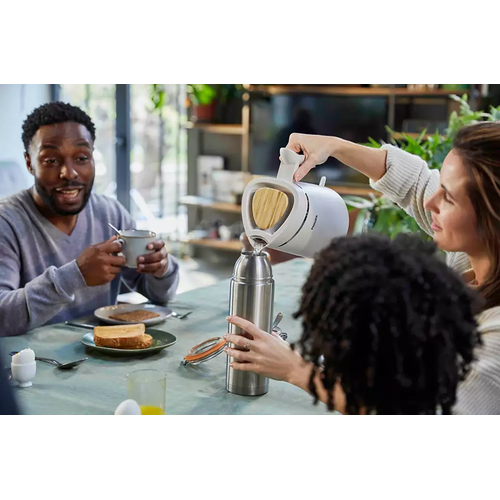 Bouilloire Sans Fil 1.7l 2200w Blanc - Hd9365/10