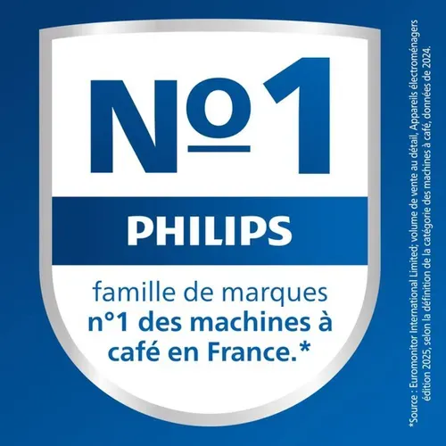 Machine À Café Double Expresso Nespresso L'or Barista Lm9012/40 - Bleu Nuit