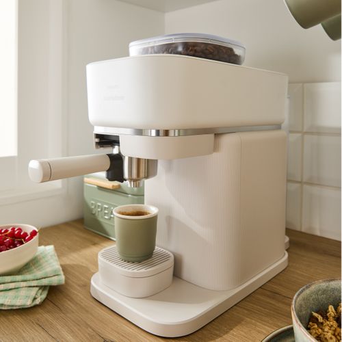 Espresso avec broyeur PHILIPS BAR300/00 Baristina Blanc vue d'ambiance 1