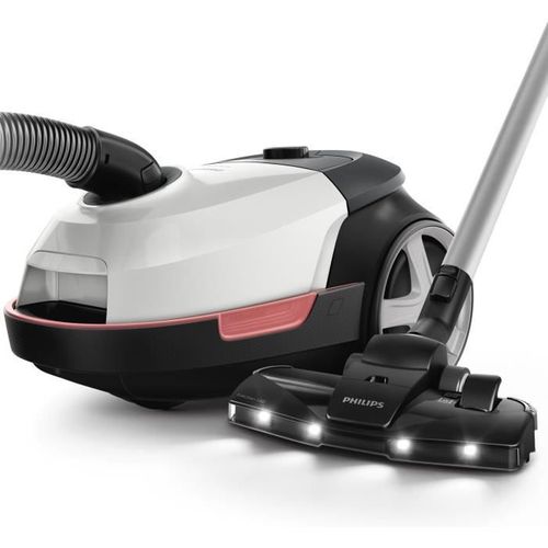 Aspirateur Traineau Avec Sac -  Xd6122/12 - 900 W - 4 L - Blanc Polaire