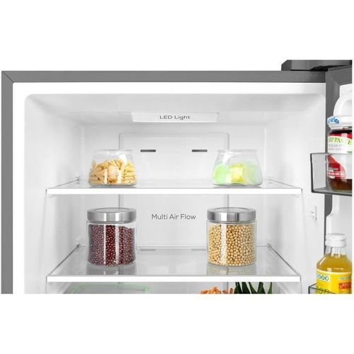 Réfrigérateur Combiné - Rp318bse1 - Classe E - 318 L - 59,5 X 63 X 185 Cm - Gris Quartz